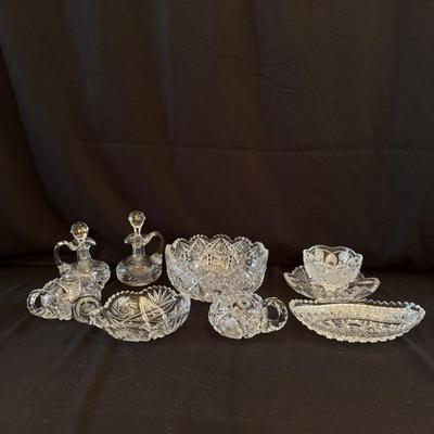 Assortment of Crystal Serving Dishes (DR-DZ)
