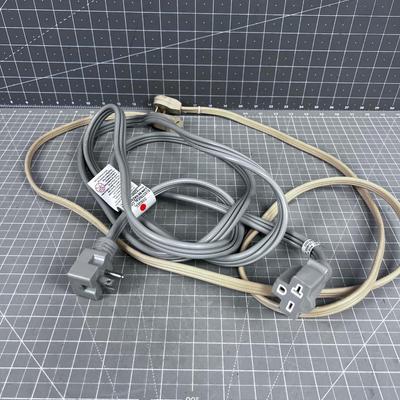 2 Heavy Duty Appliance Extension Cords 