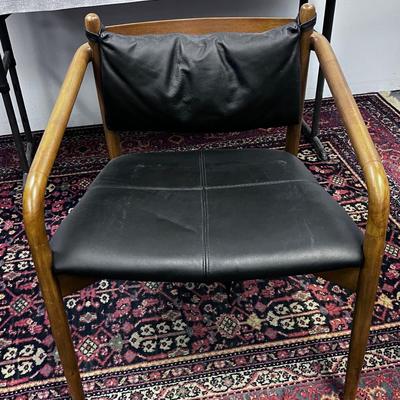 Awesome Mid Century Black Chair