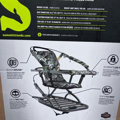 Summit Titan Aluminum Climbing Tree Stand