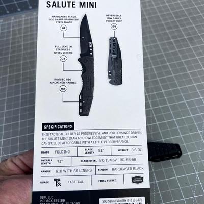 SOG Folding Knife