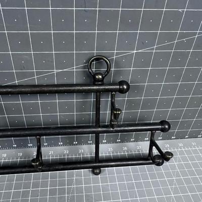 Brass Coat or Towel Rack COOL! 