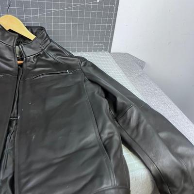 Boston Harbor Leather Jacket With Lamb Skin
