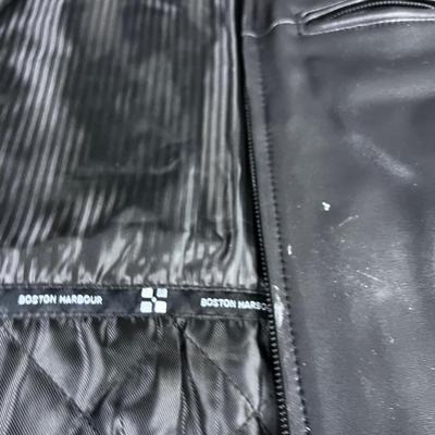 Boston Harbor Leather Jacket With Lamb Skin