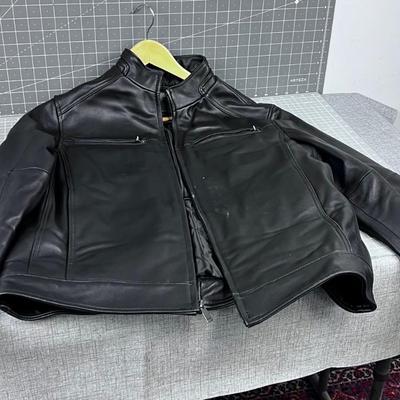 Boston Harbor Leather Jacket With Lamb Skin
