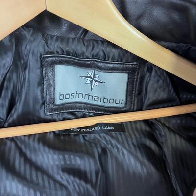 Boston Harbor Leather Jacket With Lamb Skin