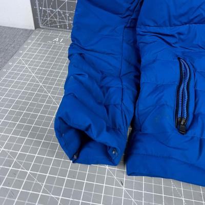 Michael Kors Blue Puffer Jacket