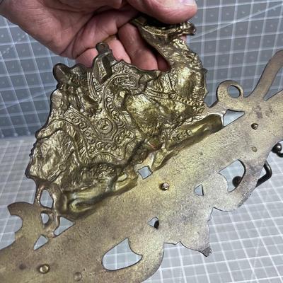 ANTIQUE Camel Coat Rack!
