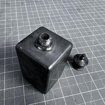 Antique Pewter/ Zinc Jar Maybe Dated 1817 