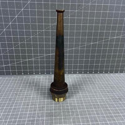 Antique Brass Hose Nozzle