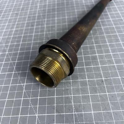 Antique Brass Hose Nozzle