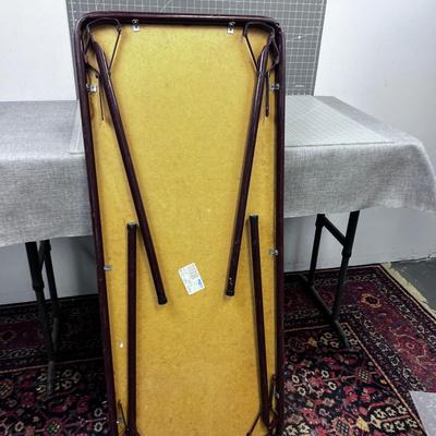 Brown Folding Table 
