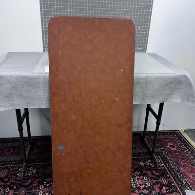 Brown Folding Table 