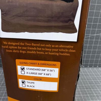 MUD RIVER 2 Barrell Seat Cover Std. New in the Box