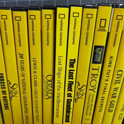 National Geographic DVD's - Many are new sealed! 