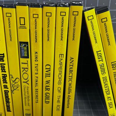 National Geographic DVD's - Many are new sealed! 