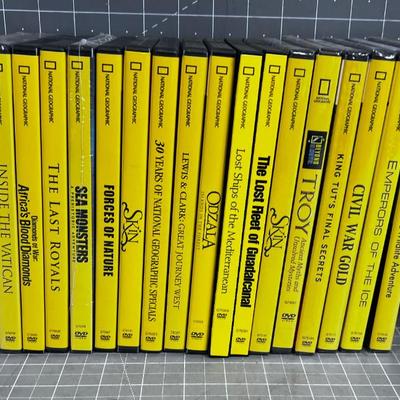 National Geographic DVD's - Many are new sealed! 