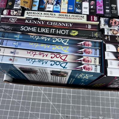 Tray of DVD's Many Children's Movies