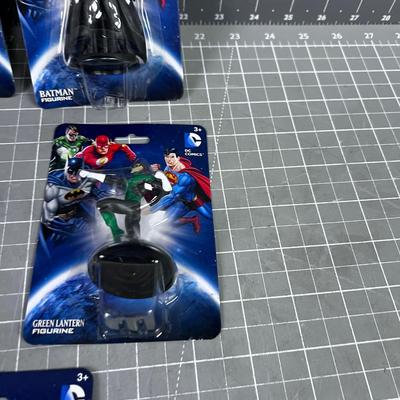 Super Man & Bat Man Figurines