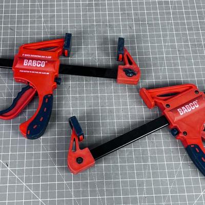 Pair of BABCO Quick Clamps 