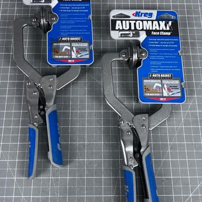 Kreg Automax 3" Face Clamps NEW 