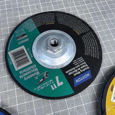 (4) 7" Grinding Wheels 