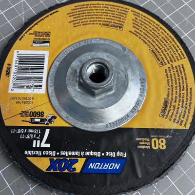 (4) 7" Grinding Wheels 