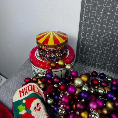 X-Mas Decorations for the tree etc. 