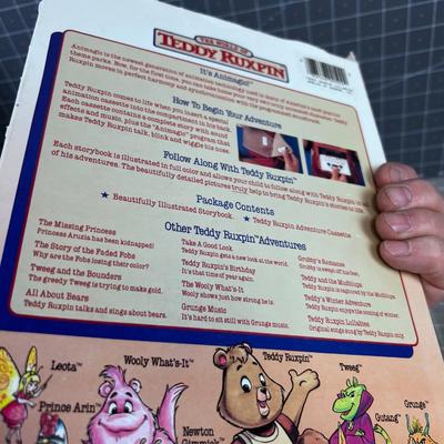 (2) Teddy Ruxpin Tapes WOW! 