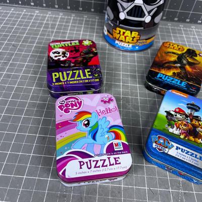 Small Puzzles; Little Pony and Paw Patrols 