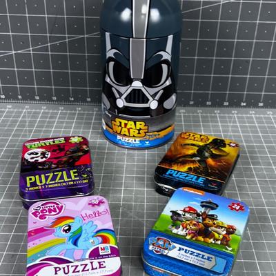 Small Puzzles; Little Pony and Paw Patrols 