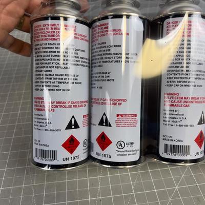 4 Cans of Butane NEW sealed