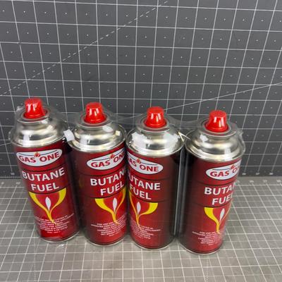 4 Cans of Butane NEW sealed