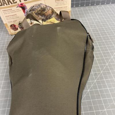 3 D Folding Turkey Decoy with Carry Bag, NEW 