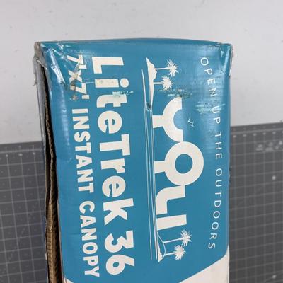 Light Trek 36 - 7 x 7 Canopy, NEW 