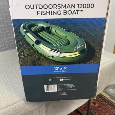 Outdoorsman 12000 Inflatable Fishing Boat NEW in the BOX