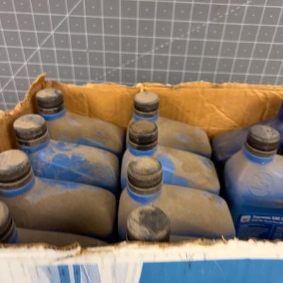 10 Quarts of Chevron 30 W. Oil 