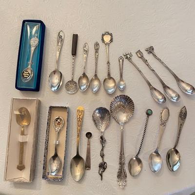 Sterling Silver & More: Collectible Spoons (K-SS)