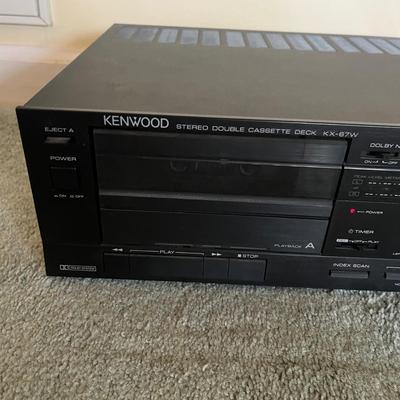 Kenwood Dual Cassette & Yamaha Five Disc CD Player (BD-MG)