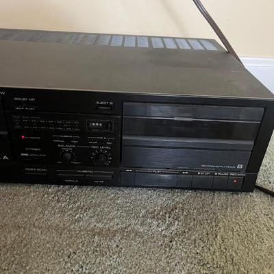 Kenwood Dual Cassette & Yamaha Five Disc CD Player (BD-MG)