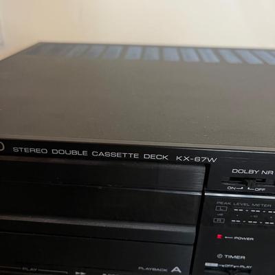 Kenwood Dual Cassette & Yamaha Five Disc CD Player (BD-MG)