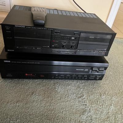 Kenwood Dual Cassette & Yamaha Five Disc CD Player (BD-MG)