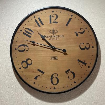 26” around clock