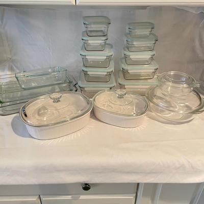 Corning, Pyrex & Glass Food Storage (K-SS)