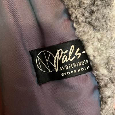 661 Ladies Curly Lamb Stockholm 3/4 Length Fur Coat