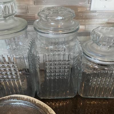 Glass canisters and more
