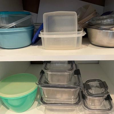 Storage containers and bowls