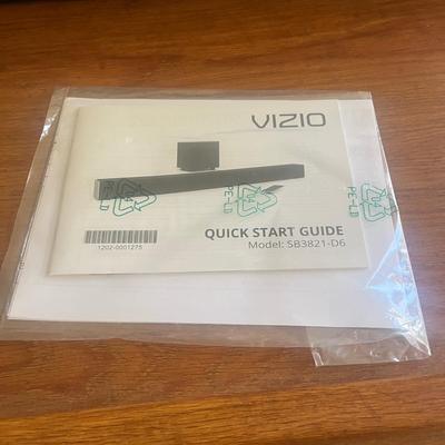 Vizio Soundbar & Subwoofer (BD-MG)