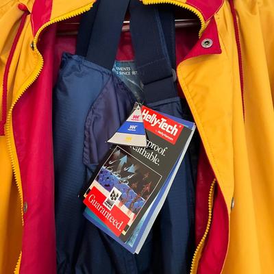 671 Helly Hansen Two Piece Suit With New Overalls