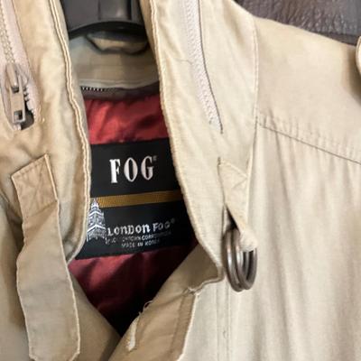 672 Lakeland Leather Men's Coat & London Fog Trench Coat